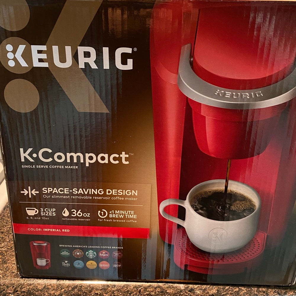 Keurig K-Compact Single-Serve K-Cup Pod Coffee Maker